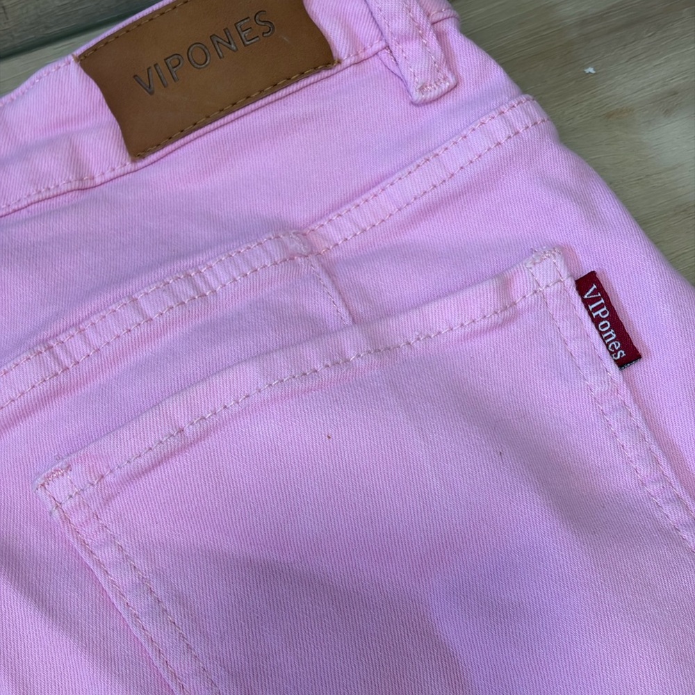 Pink Flared Jeans - Picture 5 of 5